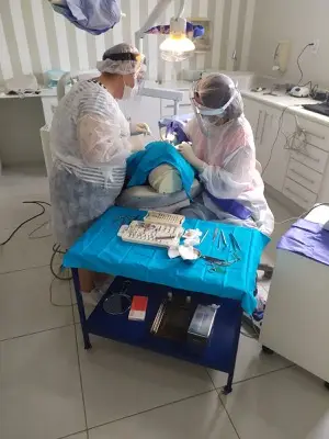 Equipamentos da clínica